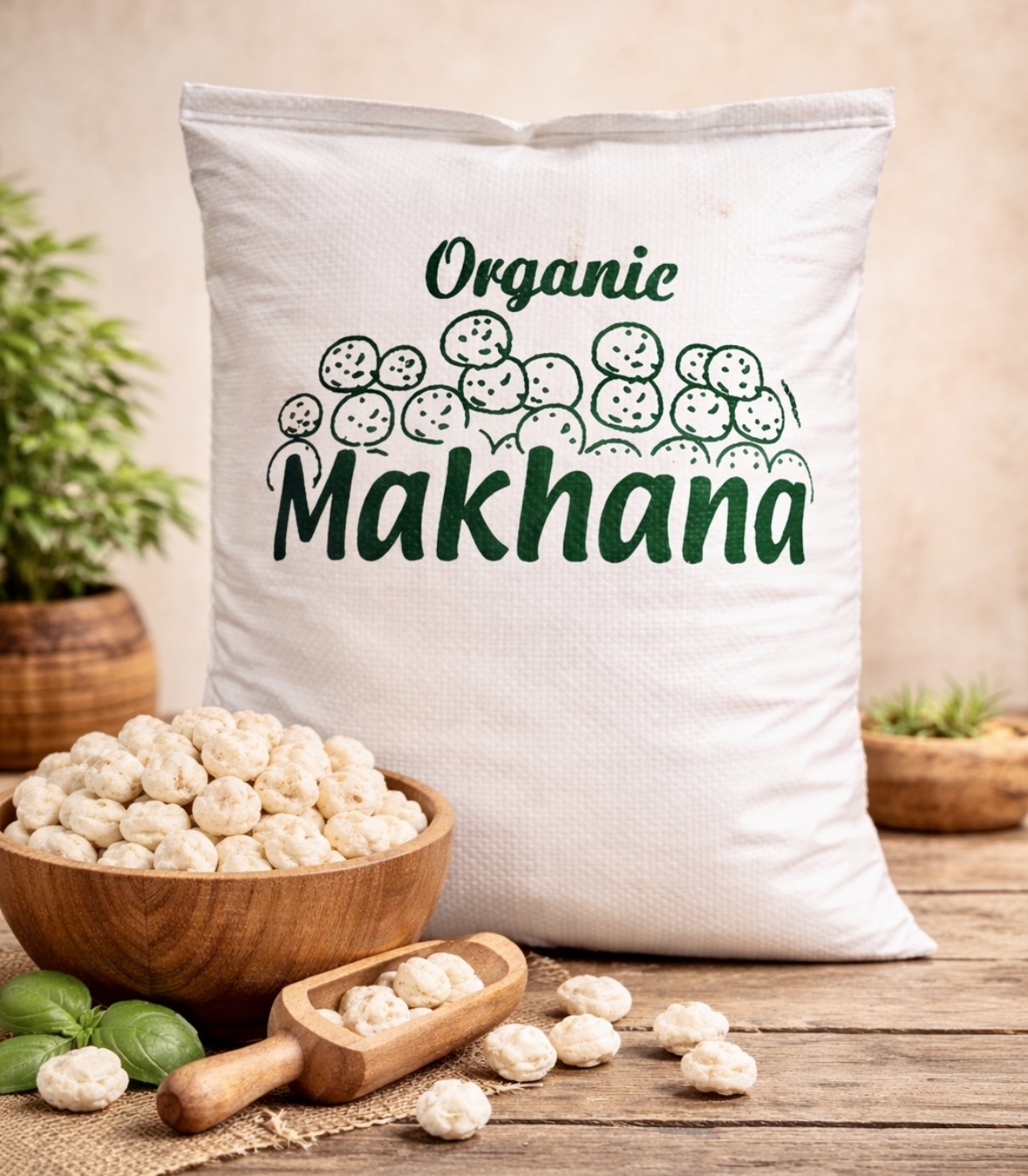 Organic makhana
